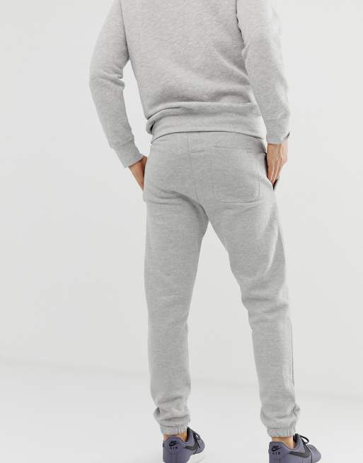 Pull Bear joggers in grey ASOS