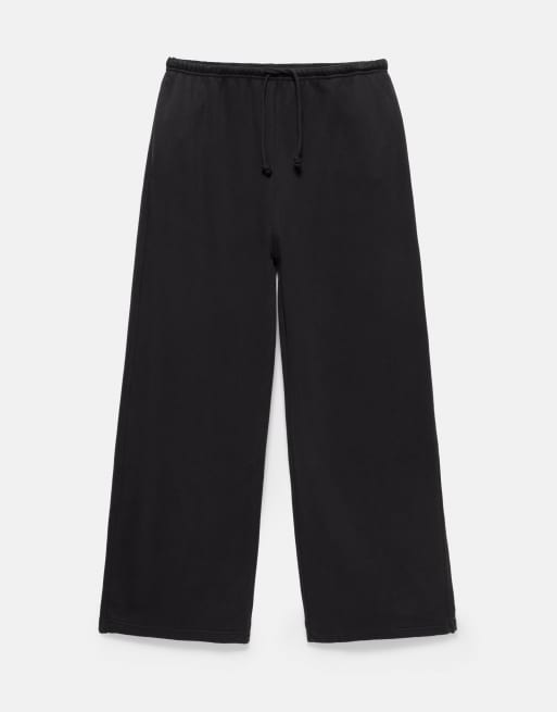 Pull&Bear Joggers with elastic hem in dark anthracite, 5 of 7