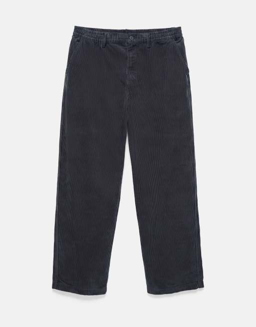 Pull&Bear joggingbukser i fløjl i grå, 6 af 7