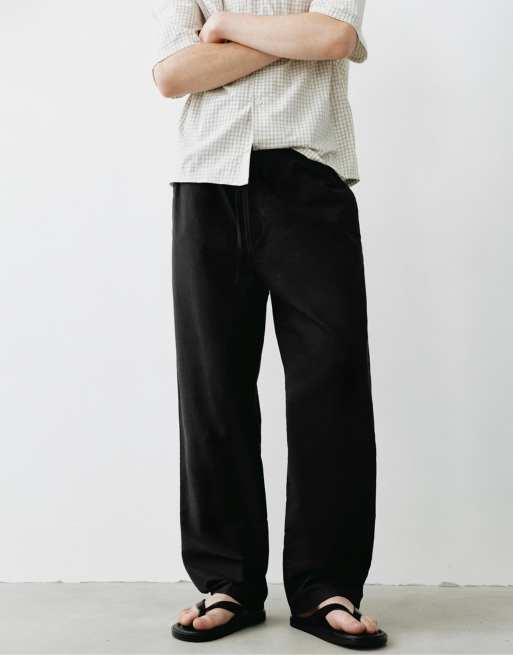 Pull&Bear joggingbyxor i svart, 4 av 7