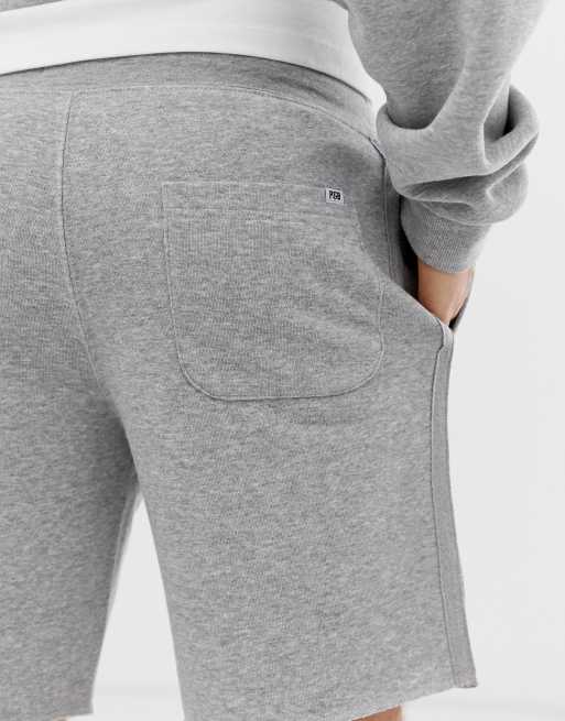 Pull&Bear - Joggingshort in grijs, 3 van 4