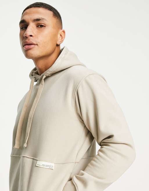 Pull&Bear – Join Life – Beżowa bluza z kapturem