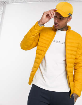 doudoune legere jaune