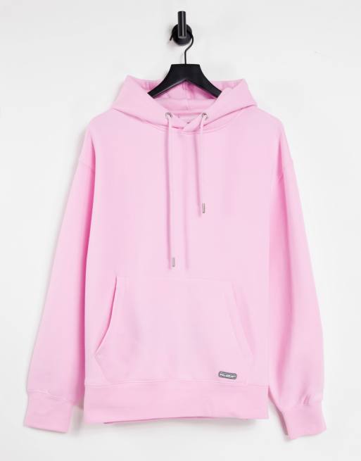 Pink pull and bear hoodie new arrivals