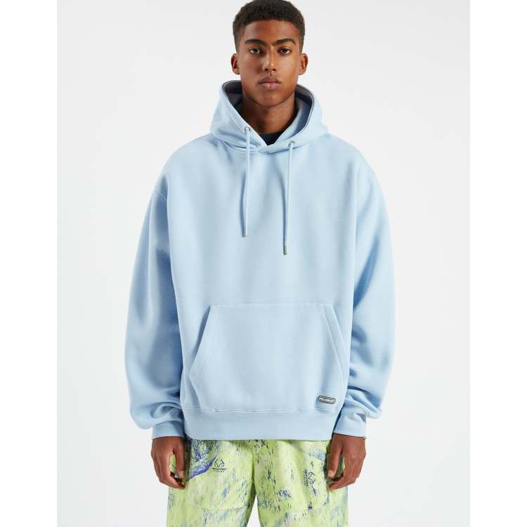 Light blue pull store and bear hoodie