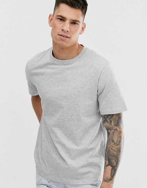 Pull&Bear Join Life Organic Cotton basic t-shirt in grey