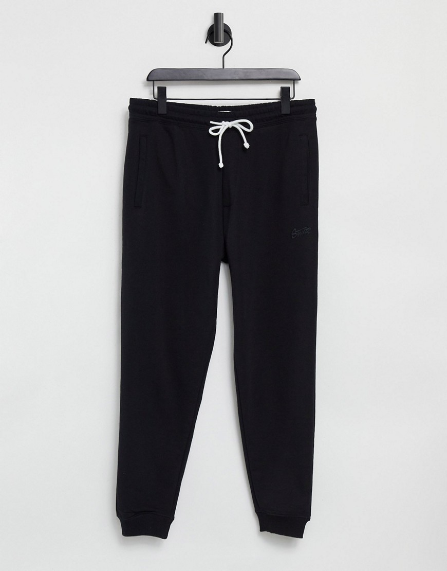 Pull & Bear Join Life sweatpants in black