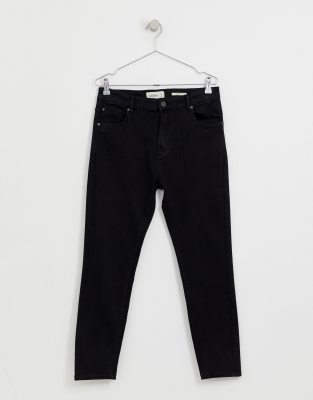 pull and bear tapered carrot fit jeans