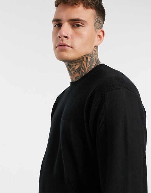Pull&Bear jumpers in black