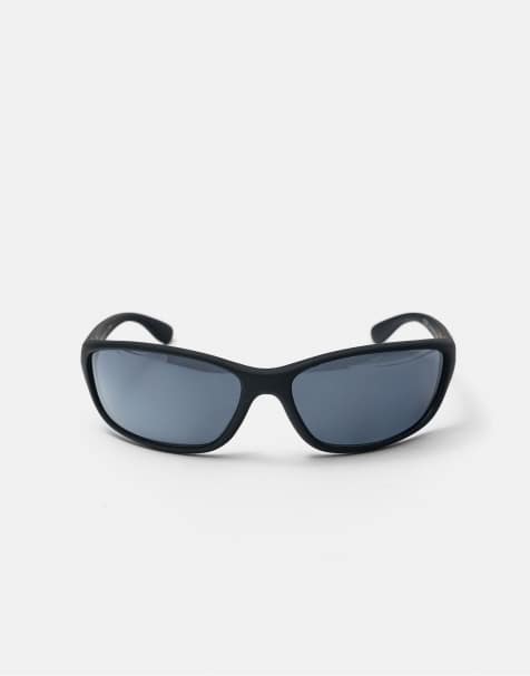 Pull&Bear - Klassieke zonnebril in zwart - view 1