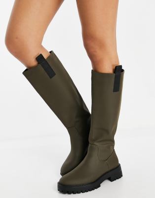 leather farm boots