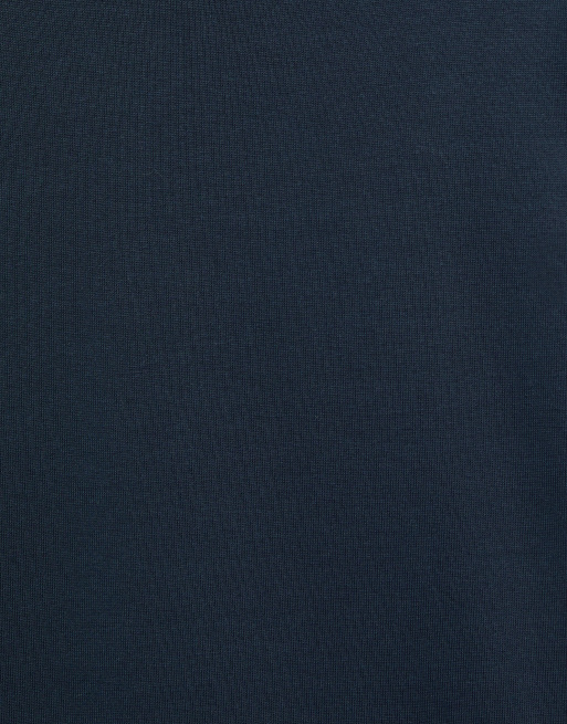 Pull&Bear kraftig T-shirt i afslappet pasform i navy, 6 af 7