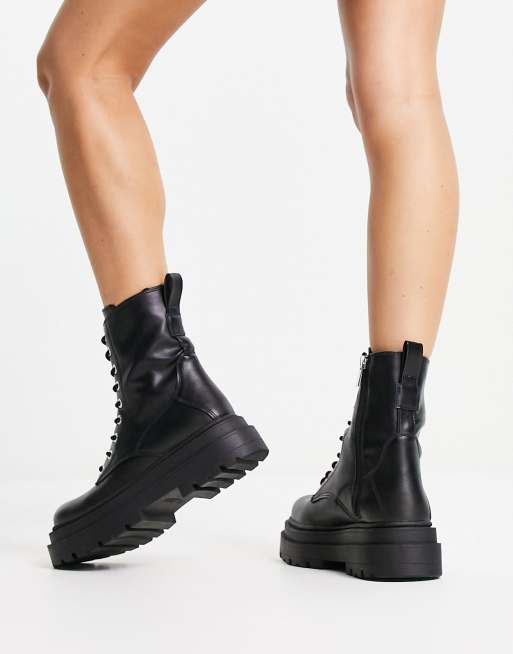 Pull and bear outlet combat boots