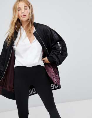 Pull&Bear Lang bomberjack