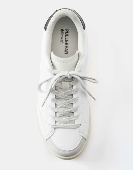 Pull&Bear lässige Sneaker in Weiß, 4 von 4