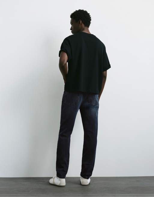 Pull&Bear – Lavendelblå slim jeans, 2 av 7