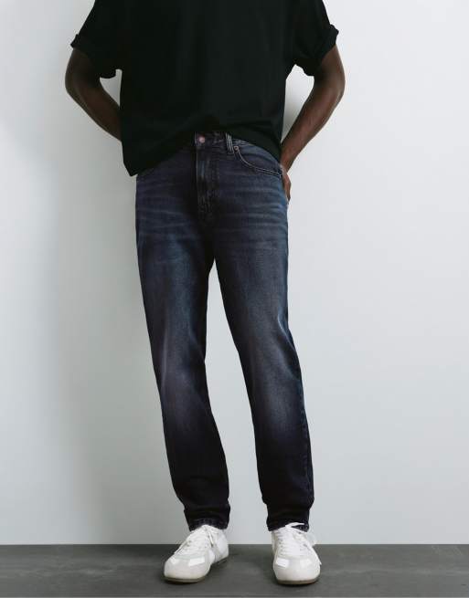 Pull&Bear – Lavendelblå slim jeans, 4 av 7