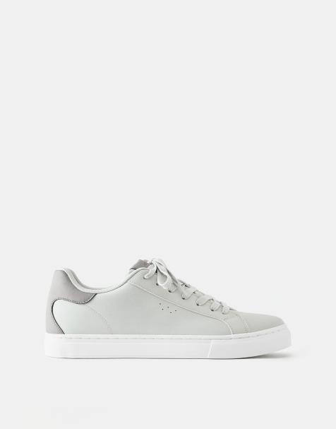 Pull&Bear – Legere Sneaker in Grau - view 1