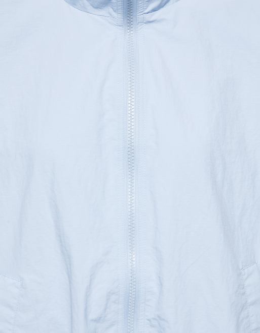 Pull&Bear leichte Bomberjacke in Pastellblau, 2 von 3
