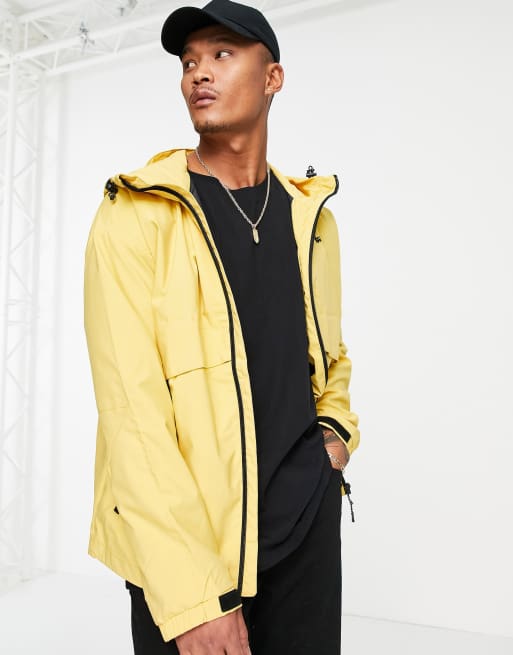 Pull&Bear - Lichtgewicht jack in geel