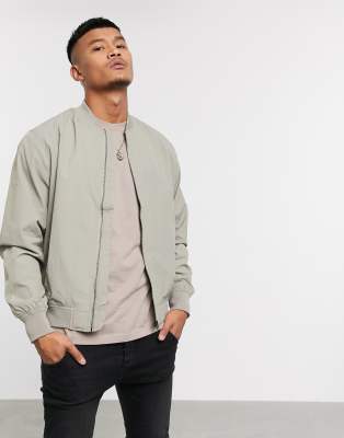 khaki bomber jacket asos