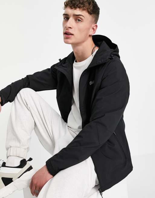 Pull&Bear lightweight jacket in black | ASOS