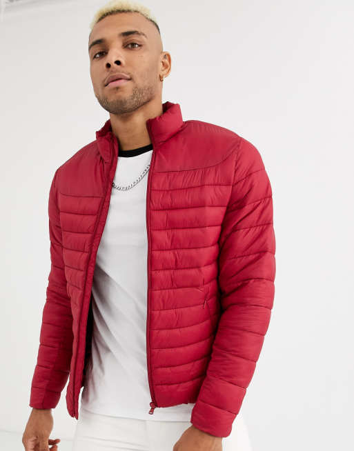 pull and bear padded coat