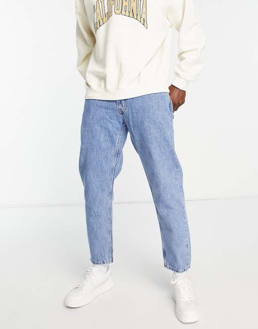 Pull&Bear – Ljusblå jeans i standard-modell