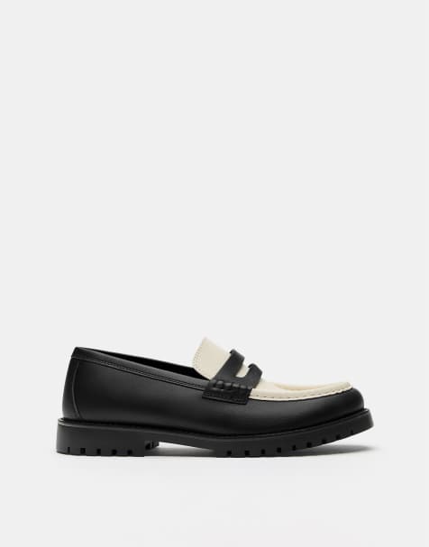 Pull&Bear - Loafers met dikke zool in contrast - view 1
