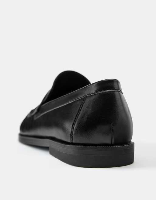 Pull&Bear - Loafers met ruches in zwart, 4 van 4