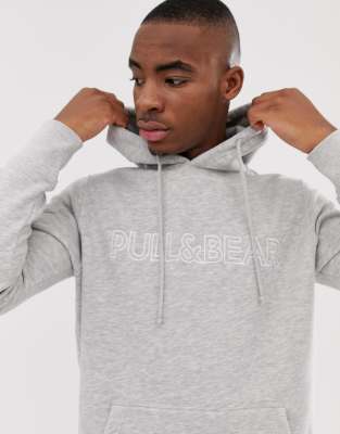 Pull and bear logo hoodie hotsell