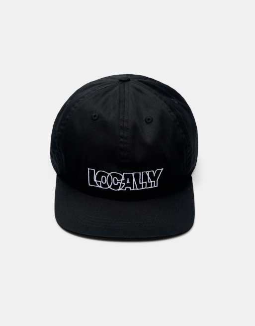 Pull&Bear lokal bestickte stwd-Cap in Schwarz, 4 von 6