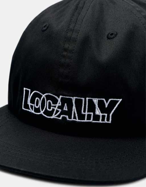 Pull&Bear lokal bestickte stwd-Cap in Schwarz, 5 von 6
