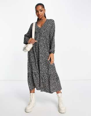 Long sleeve 2025 ditsy dress