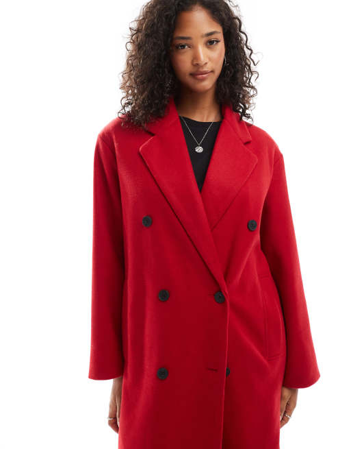 Tailored coat with hood online
