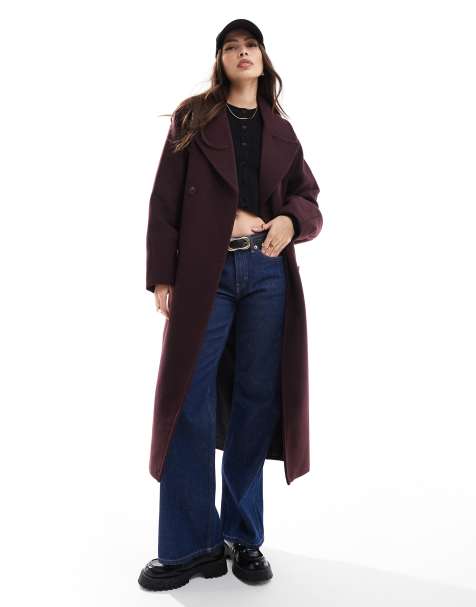 Asos coats women best sale