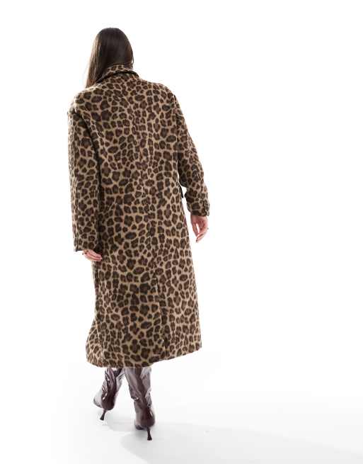 ANTHRO x DOLAN NWT Leopard Twill Longline good Jacket