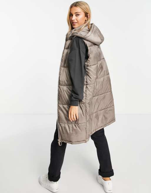 gilet long pull and bear