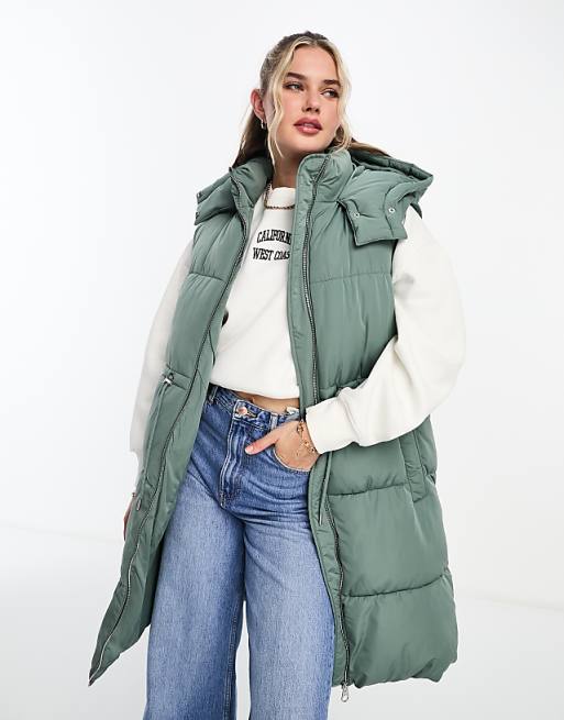 Drawstring Waist Longline Pockets Hooded Jacket Drawstring Waist Longline Pockets Hooded Jacket