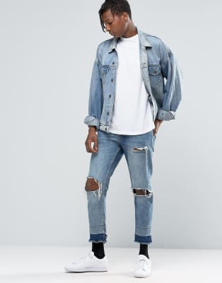 pull and bear longline t shirt