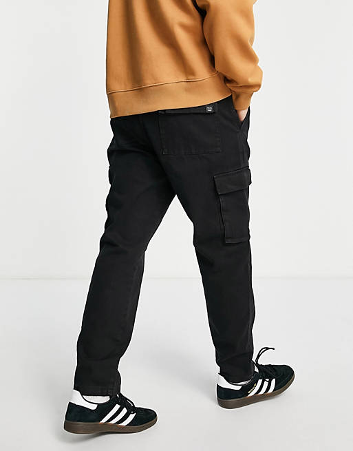  Pull&Bear loose balloon fit chino in black 