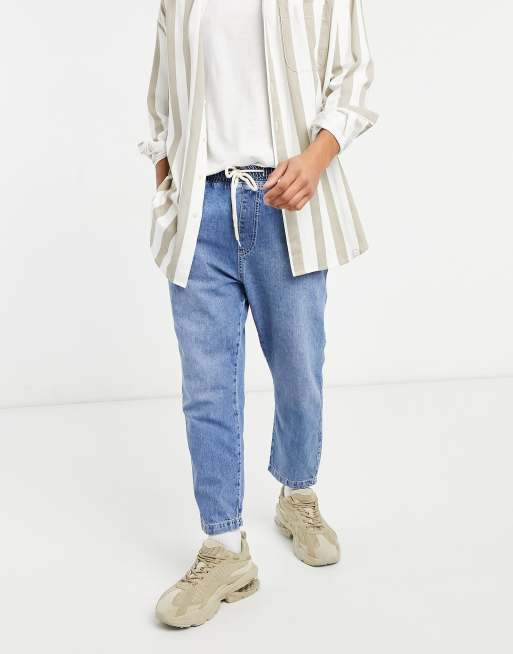 asos pull and bear 90s baggy jeans