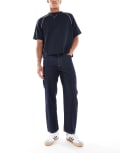 [Pull & Bear] Pull & Bear loose jeans in indigo blue 38 BLUE