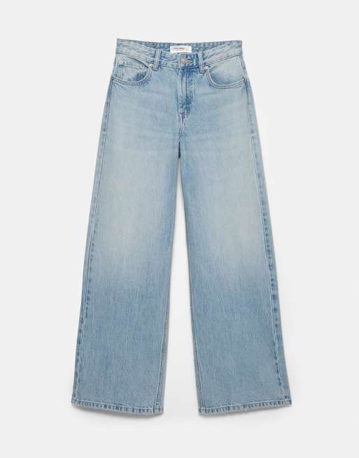 Pull&Bear Loose oversize jeans in sky blue, 6 of 7