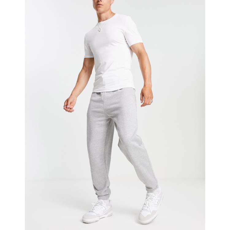 White shirt and online sweatpants