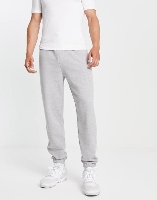 Pull Bear loose trackies in grey ASOS