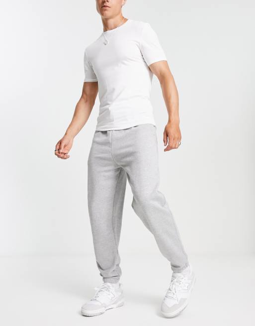 Pull&Bear - Losse joggingbroek in grijs