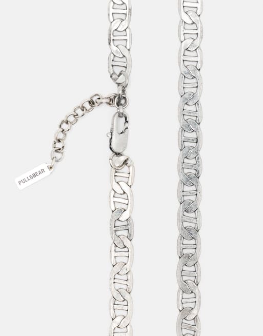 Pull&Bear - Lot de 2 colliers chaînes, 2 de 4