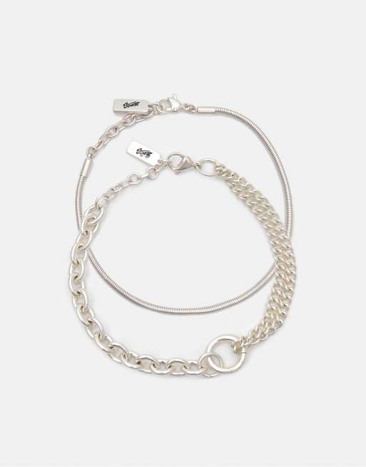 Pull&Bear - Lot de 2 bracelets - Multicolore