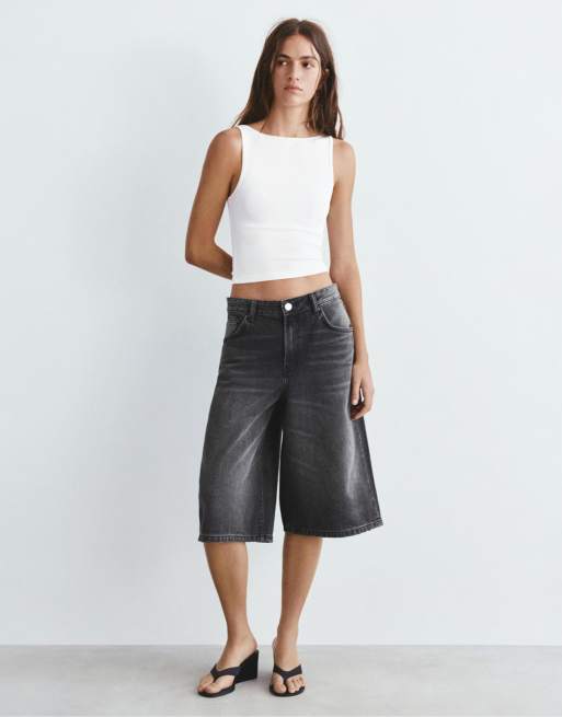 Pull&Bear - Lot de 2 débardeurs - Blanc/noir, 3 de 4